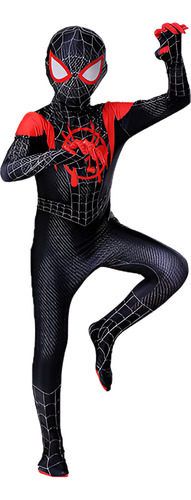 Disfraz Hombre Araña Spiderman Miles Morales Niño Importado