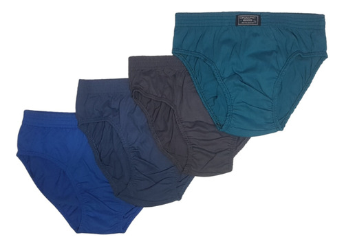 Slip De Hombre Algodon Pack X6 Envio Gratis