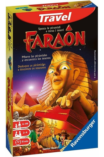 Juego Faraón Travel Size Ravensburger