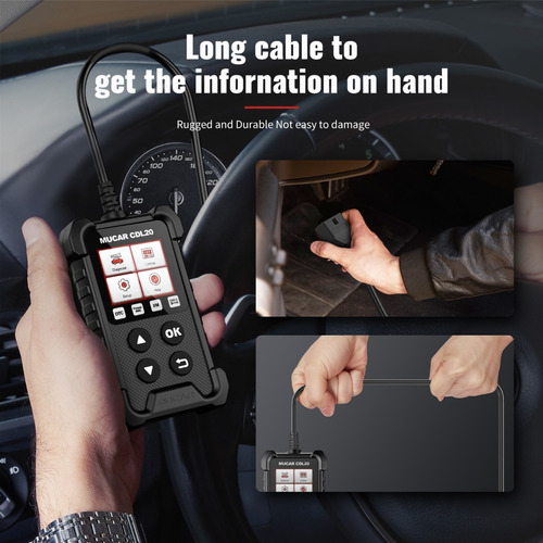 Scanner Automotriz Obd2 Mucar Cdl20 Código De Motor