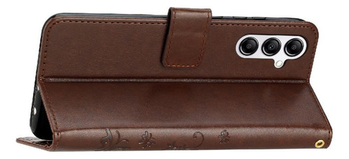 Funda Con Tapa Para Samsung Galaxy A36, Correa De Muñeca Con Función Atril, Piel Sintética, Tarjetero, Cierre Magnético