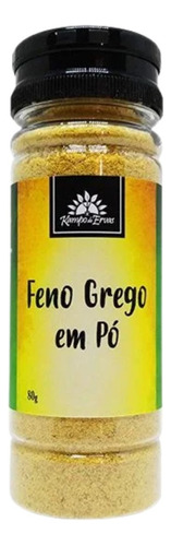 Feno Grego Em Pó Tempero Kampo De Ervas 80g