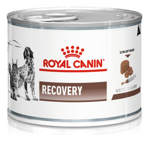 8 Latas Royal Canin Recovery Gato Y Perro Alimento Especial