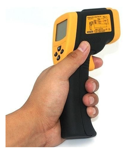 Termômetro Digital Infravermelho Com Mira Laser -32º A 380ºc