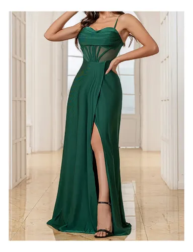 Vestido Quince Fiesta Ultima Moda Xl Esmeralda