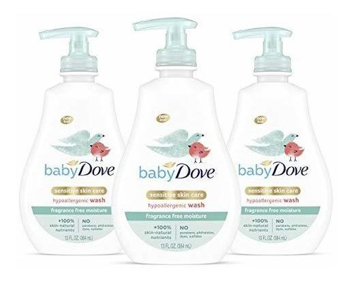 Baby Dove Tip To Toe Baby Body Wash For Baby's Sensitive Sk