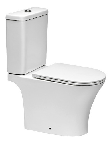 Imagen 2 de 10 de Combo Inodoro Deposito Dual Con Tapa Y Bidet Abruzzo Piazza