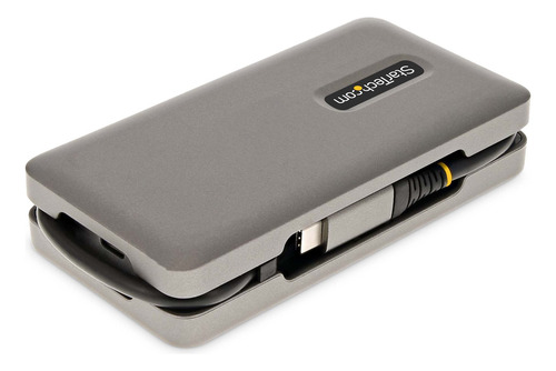 Docking Station Usb-c - Hdmi 4k A 60hz Vga Gbe 3 Puertos Usb