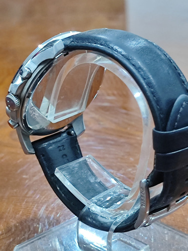 Reloj Fossil Grant Caballero Fs4812 Negro Plateado Negro (Usado)