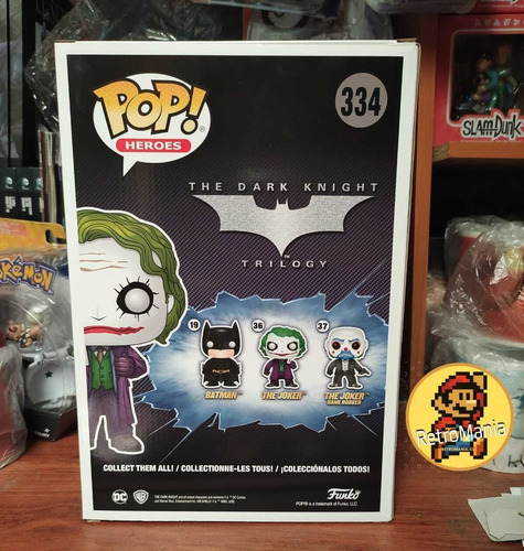 Imagen 4 de 4 de Funko Pop Joker Dc Tamaño Grande Original Envío Gratis