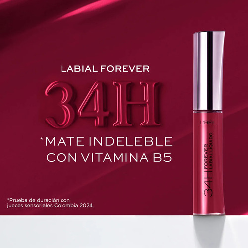 L'bel - Labial Líquido Mate Forever Rouge Icon