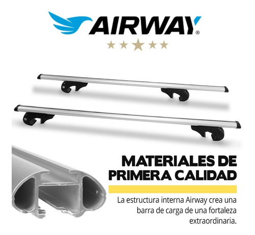 Imagen 8 de 9 de Porta Equipaje Autos Aluminio Cerradura Antirrobo Tracker