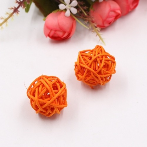 Accesorio 10 Pcs Bola Paja Artificial Fiesta Cumpleaño