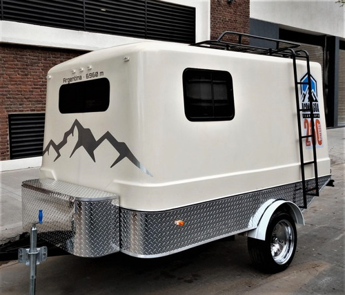 Casa Rodante Mini En Fibra De Vidrio Teardrop Homologada