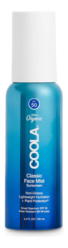 Coola Protector Solar Orgnico Spf 50 Sunblock Face Mist, Cui