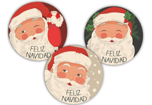 Etiquetas Tag Tarjetas Stickers Feliz Navidad Imprimibles 18