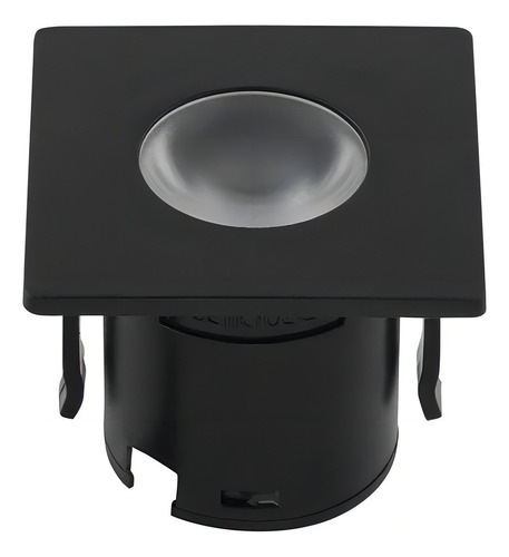 Mini Embutido Moveis P/ Marcenaria 1,2w Stella Sth6901 Biv. Cor Preto