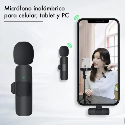 Micrófono Lavalier Inalámbrico Lightning iPhone iPad Al-p02