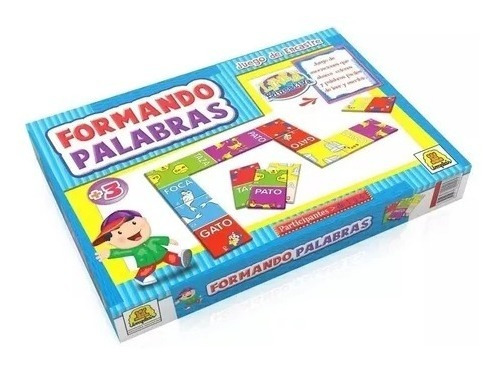 Juego Mesa Formando Palabras Didáctico Implas Casa Valente