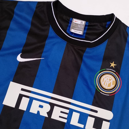Camiseta Inter 2010 Champion Xl Niños (Usado)