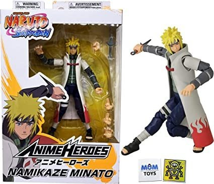 Bandai Anime Heroes Namikaze Minato - Figuras De Acción De