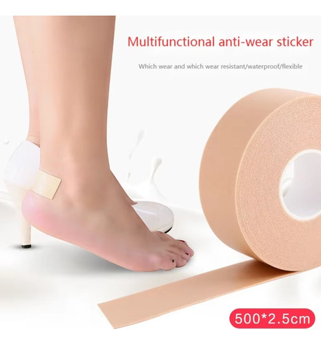 Rollo Cinta Almohadilla Protectora Talón Pies Tacón Zapatos