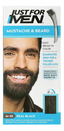 Just For Men Tinte Barba Bigote Cejas Raíces Canas Original