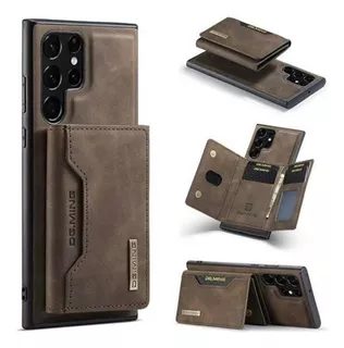 Para Samsung Galaxy Phone Case +estojo De Cartão Magnético