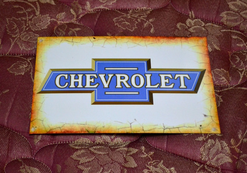 Cuadros De Chapa Retro - Chevrolet - Vintage - Autos