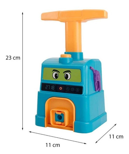 Imagen 2 de 5 de Bombin Inflador Globos Autos Cohete Juego Niños / N Ofertas