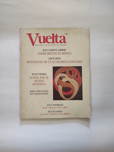 Revista Vuelta, Volumén 3 Número 148 Marzo 1989