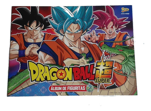 Album Vacio Dragon Ball 2 + 70 Figuritas A Pegar S.d. 2019