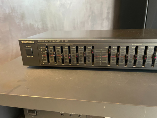 Ecualizador Technics Sh-8017 Made In Japan 110v Muy Bueno (Usado)
