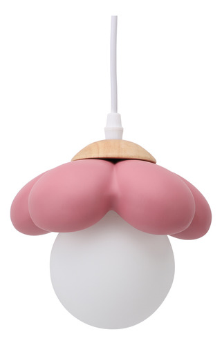 Lámpara Colgante De Techo, Lámpara, Estilo Flor, Color Crema