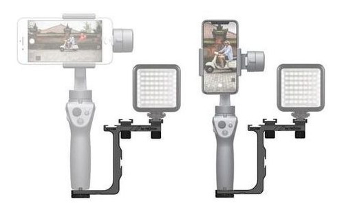 Suporte Com Sapata Universal Para Dji Osmo Mobile 2
