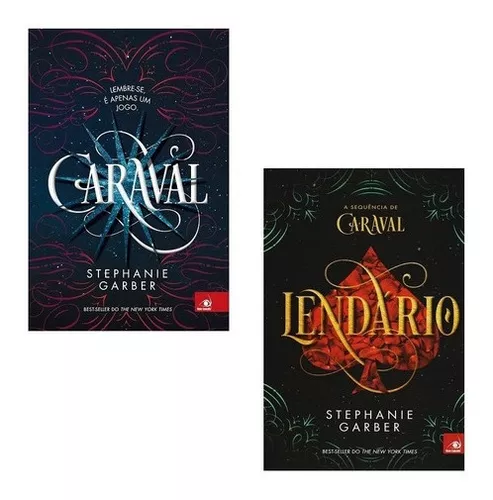 Kit Livro Caraval E Lendário Promoção