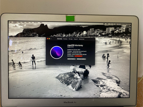 Macbook Air - 2017 ( 13 - Inch) Cinza (Usado)