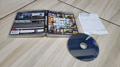 Grand Theft Auto V Gta 5 Sem O Manual Para O Ps3. H899 (Usado)