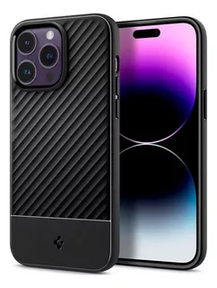 . Funda Spigen Core Armor Para iPhone 14 Pro Negra