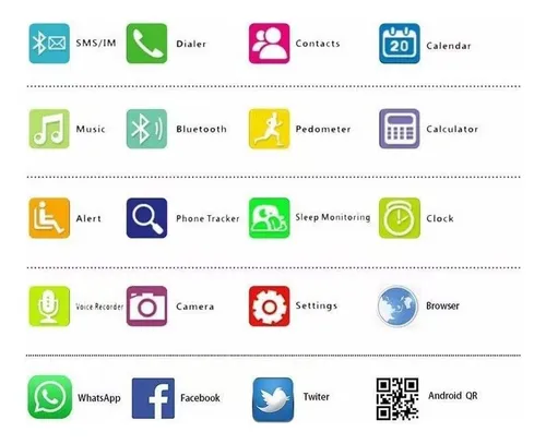 Reloj Inteligente Con Chip Y Teléfono Celular Con Cámara