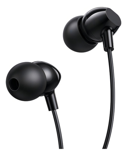 Fones de ouvido Handsfree Usams Ep47 com conector de 3,5 mm e microfone branco