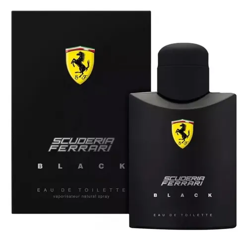 Perfume Masculino Ferrari Black Eau De Toilette 125ml