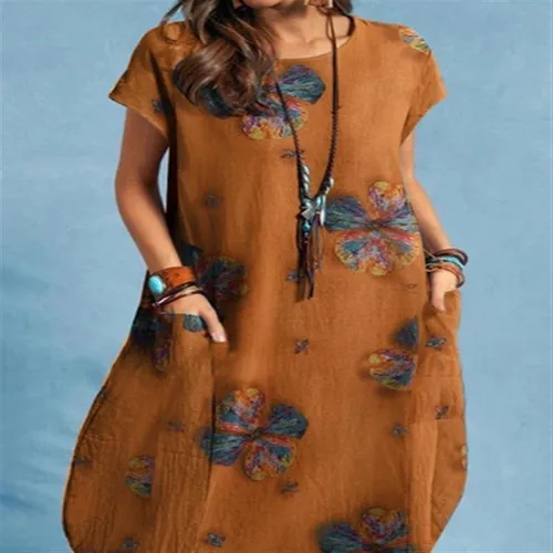 Vestidos Casuais Elegantes Femininos Zanzea skuj40521