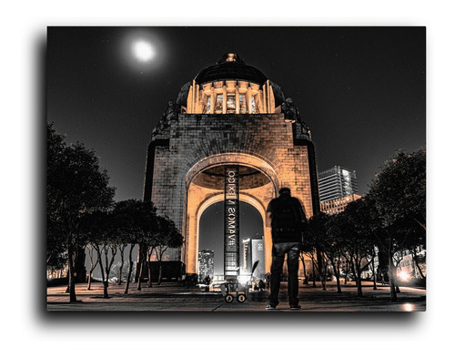 Cuadro Decorativo Canvas 130x200 Monumento Revolucion