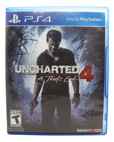 Uncharted 4: A Thiefs End - Ps4 Acción - Naughty Dog Sony