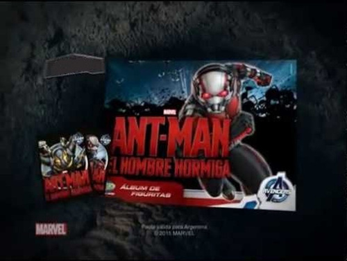 Álbum Ant-man Hombre Hormiga Nuevo Con 138 Figuritas A Pegar