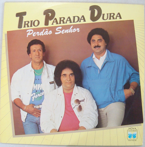 Lp Trio Parada Dura 1985 Perdão Senhor, Disco De Vinil