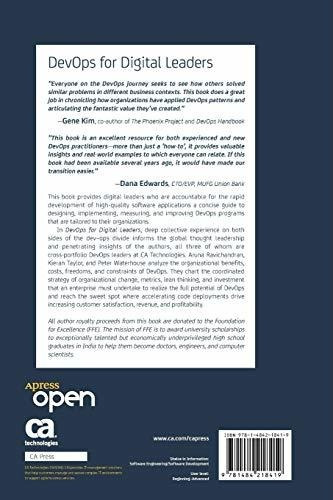 Devops For Digital Leaders Reignite Business With A Modern, De Ravichandran, Aruna. Editorial Apress, Tapa Blanda En Inglés, 2016