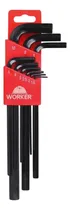 Comprar Jogo De Chaves Hexagonais Allen Longa 1.5mm A 10mm Worker