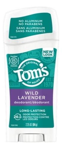 Desodorante Para Mujer Toms Wild Lavender Sin Sudor 24hr
